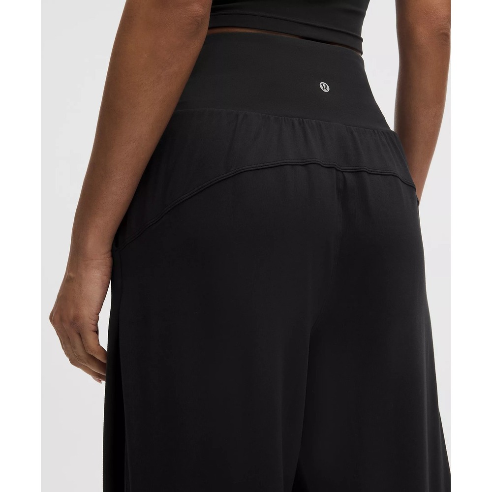 Lululemon-Rulu Drapey Oversized High-Rise Yoga Jogger-Black - Picture 6 of 7